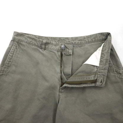 patagonia 00年代 スタンドアップショーツ Stand Up Shorts ダック地 ショートパンツ M カーキ オーガニック コットン