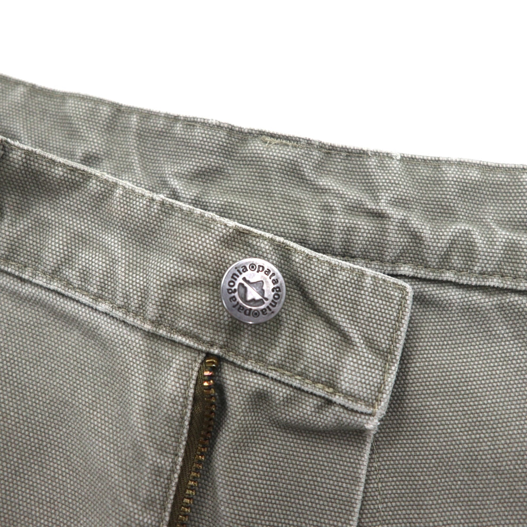 patagonia 00年代 スタンドアップショーツ Stand Up Shorts ダック地 ショートパンツ M カーキ オーガニック コットン