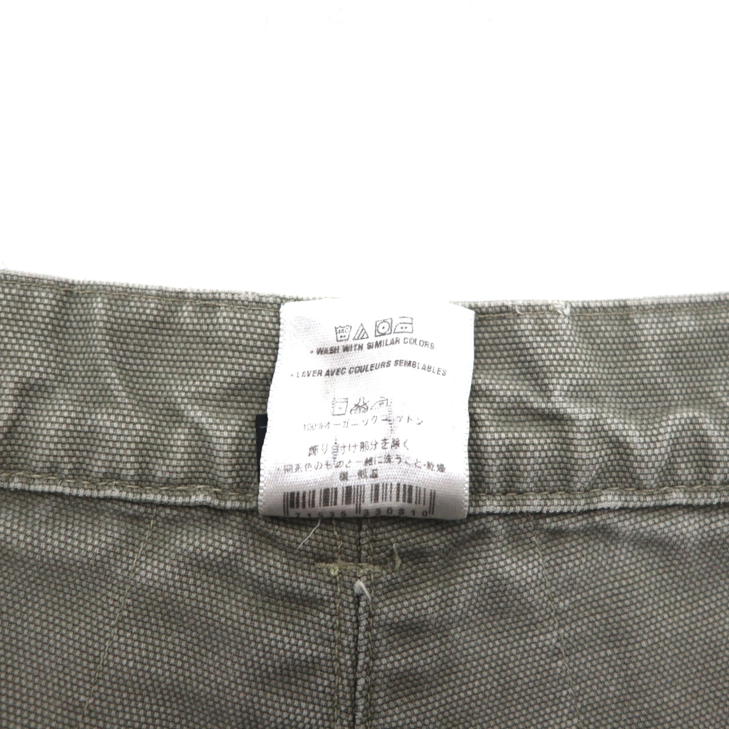 patagonia 00年代 スタンドアップショーツ Stand Up Shorts ダック地 ショートパンツ M カーキ オーガニック コットン