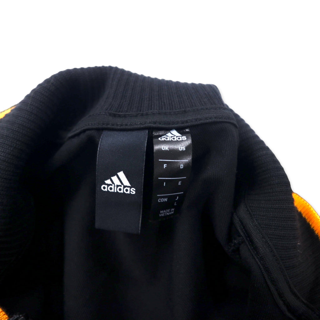 adidas トラックジャケット ジャージ L ブラック ナイロン ポリエステル ロゴワッペン Training W VRCT Jacket EA0422