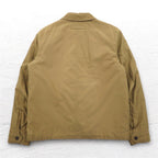 TOMMY HILFIGER Peach Skin Swing Top Harrington Jacket XL Beige Polyester