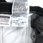 Levi's 511 Denim Pants Jeans M Indigo Blue Slim Fit 04511-0241 Made in Mexico