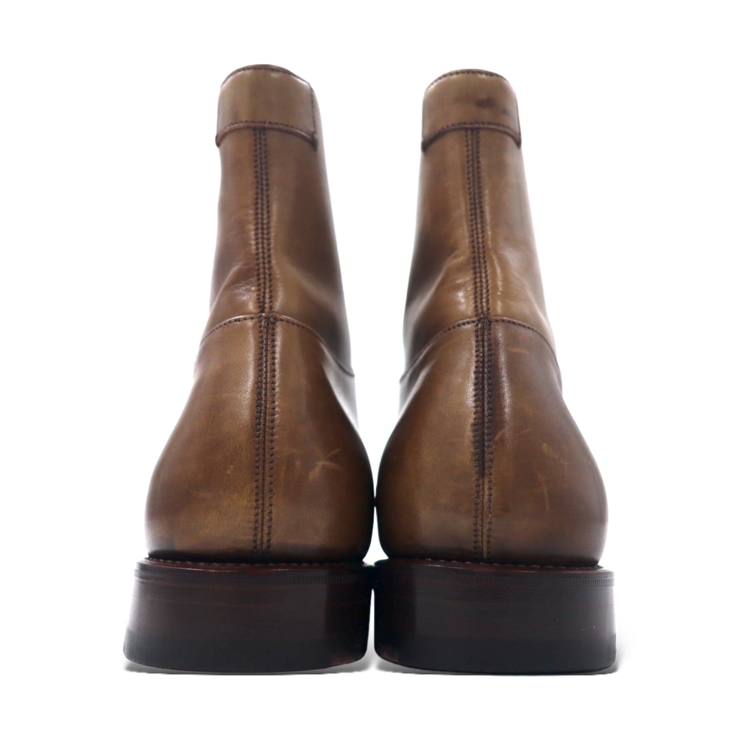 JIL SANDER Lace Up Boots US7.5 Brown Leather – 日本然リトテ