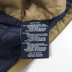 TOMMY HILFIGER Peach Skin Swing Top Harrington Jacket XL Beige Polyester