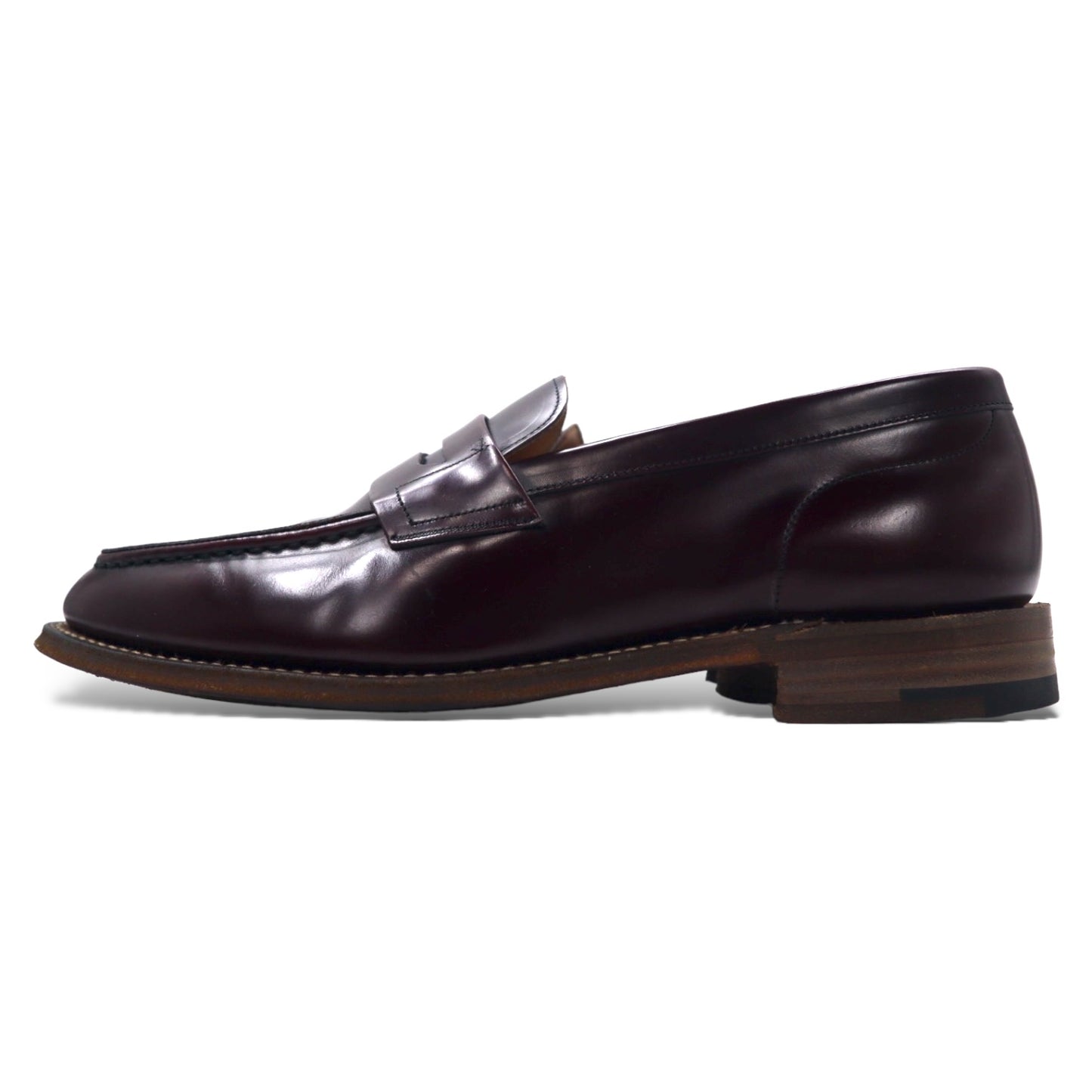 Church's England Made Darwin Coin Loafers 27-US9.5 bordeaux calf 