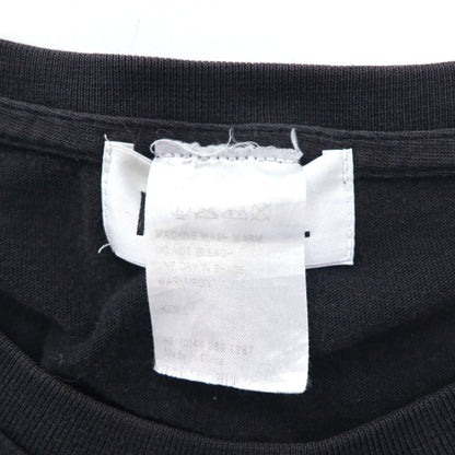 KIDILL Non-Artistic Print T-Shirt FREE Black Cotton Kanji