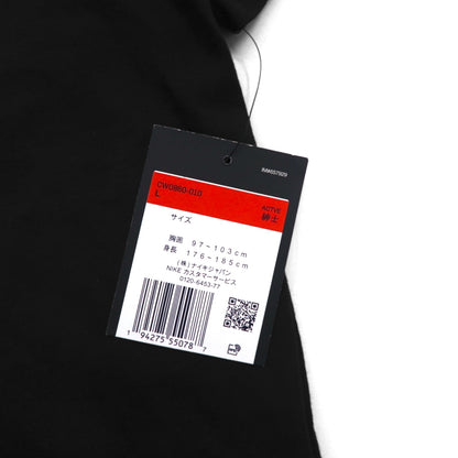 JORDAN BRAND (NIKE) Jordan Print T-Shirt, Size L, Black Cotton, Jumpman (CW0860-010), Unused