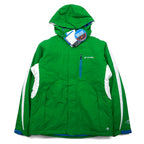 Columbia Omni-HEAT Mountain Parka M Green Omni-Tech Waterproof CUBIST 2.0 JACKET SM4010-010 Unused