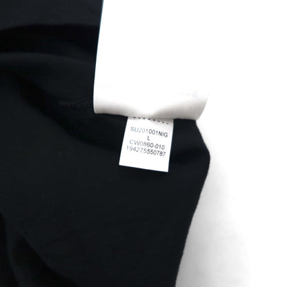 JORDAN BRAND (NIKE) Jordan Print T-Shirt, Size L, Black Cotton, Jumpman (CW0860-010), Unused