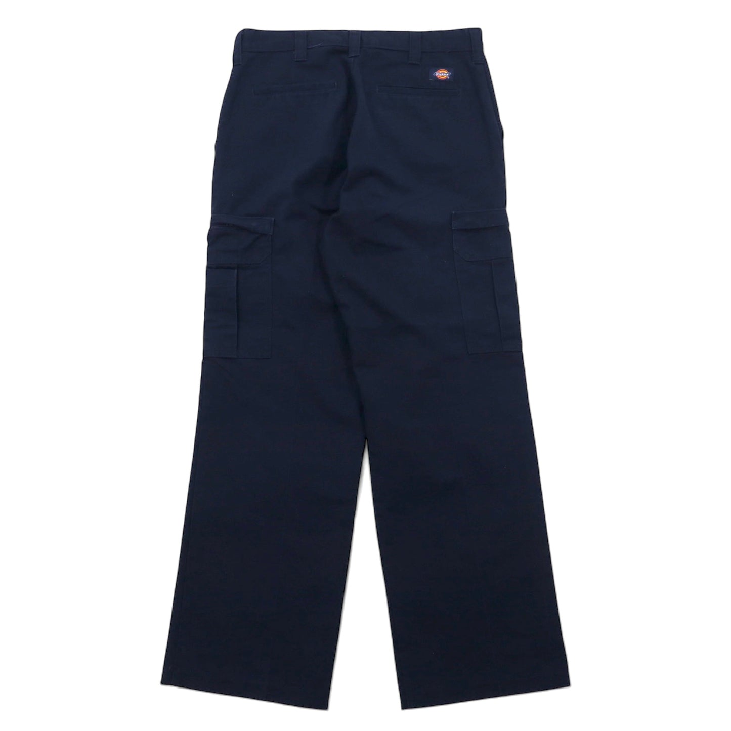 Dickies カーゴ ワークパンツ 32 ネイビー ポリエステル コットン チノ  2112372