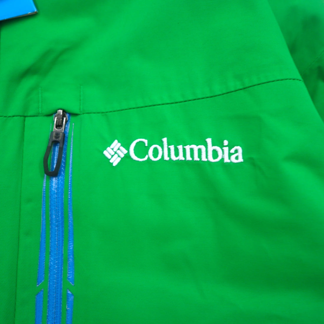 Columbia Omni-HEAT Mountain Parka M Green Omni-Tech Waterproof CUBIST 2.0 JACKET SM4010-010 Unused