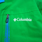 Columbia Omni-HEAT Mountain Parka M Green Omni-Tech Waterproof CUBIST 2.0 JACKET SM4010-010 Unused