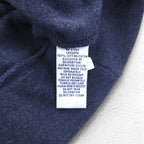 POLO RALPH LAUREN ショールカラー スウェット L ネイビー コットン スモールポニー刺繍