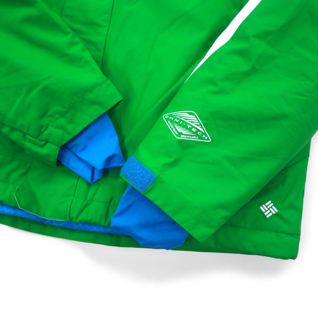 Columbia Omni-HEAT Mountain Parka M Green Omni-Tech Waterproof CUBIST 2.0 JACKET SM4010-010 Unused