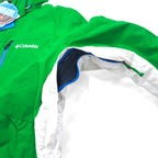 Columbia Omni-HEAT Mountain Parka M Green Omni-Tech Waterproof CUBIST 2.0 JACKET SM4010-010 Unused