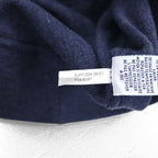 POLO RALPH LAUREN ショールカラー スウェット L ネイビー コットン スモールポニー刺繍