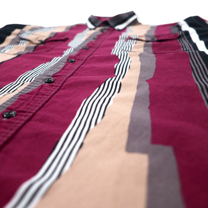 Wrangler USA Made 80s Cowboy Cut Button Down Shirt, XL, Multicolor, Cotton