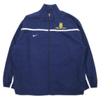 日本然リトテ-古着オンライン-NIKE 90年代 TEAMタグ ナイロンジャケット トラックジャケット ジャージ XXL ネイビー メッシュライナー MCC TIGERS BASKETBALL スウォッシュ 刺繍-NIKE 90's TEAM Tag Windbreaker Track Jacket Jersey XXL Navy Mesh Liner MCC TIGERS BASKETBALL Swoosh Embroidery