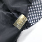 Calvin Klein 2B テーラードジャケット S シルバー モノグラム 総柄 ポリエステル