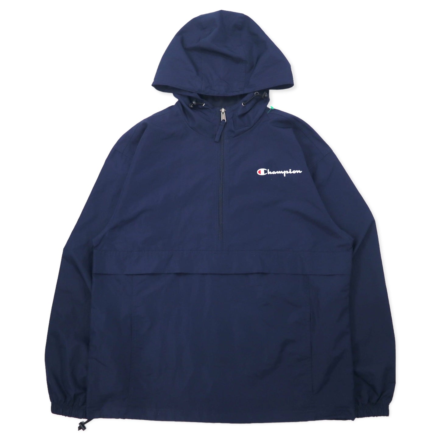 Champion アノラックパーカー L ネイビー ポリエステル