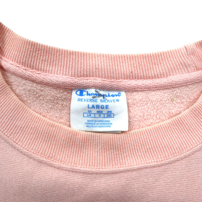 Champion リバースウィーブ REVERSE WEAVE スウェット 2XL ピンク 青単タグ 復刻 ホンジュラス製