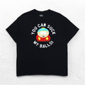 SOUTH PARK サウスパーク アニメ キャラクター プリント Tシャツ XL ブラック YOU CAN SUCK MY BALLS ニカラグア製