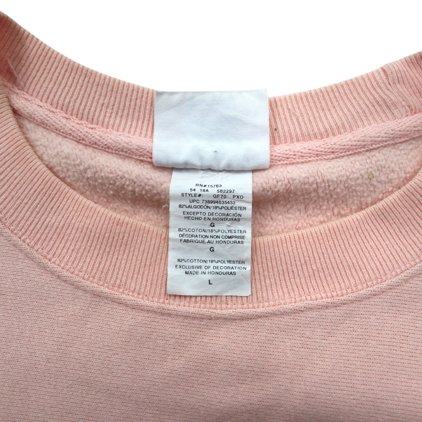 Champion リバースウィーブ REVERSE WEAVE スウェット 2XL ピンク 青単タグ 復刻 ホンジュラス製