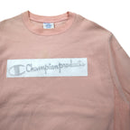 Champion Reverse Weave Sweatshirt, 2XL, Pink, Blue Single Tag, Reprint, Made in Honduras