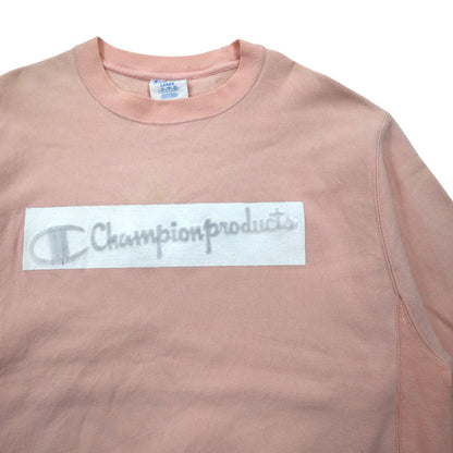Champion リバースウィーブ REVERSE WEAVE スウェット 2XL ピンク 青単タグ 復刻 ホンジュラス製