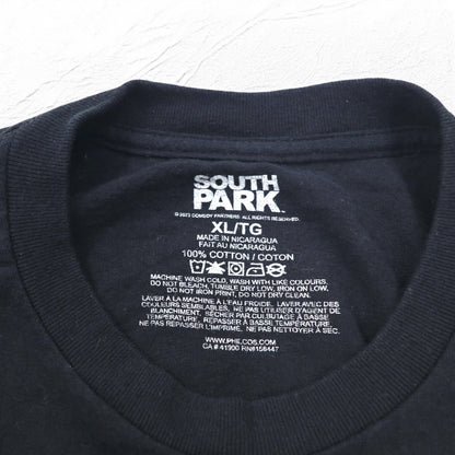 SOUTH PARK South Park Anime Character Print T-Shirt XL Black YOU CAN SUCK MY BALLS Made in Nicaragua