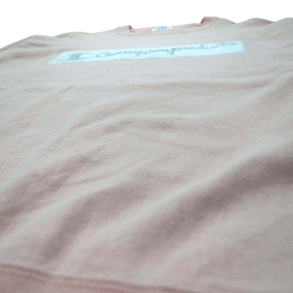 Champion Reverse Weave Sweatshirt, 2XL, Pink, Blue Single Tag, Reprint, Made in Honduras