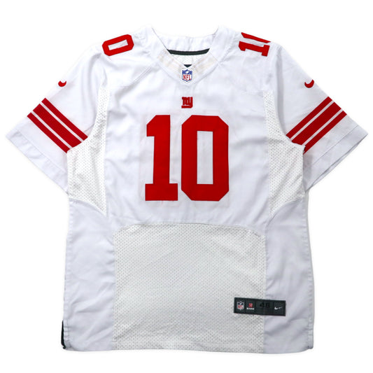 日本然リトテ-古着オンライン-NIKE NFL ゲームシャツ 48 ホワイト ポリエステル ナンバリング MANNING ビッグサイズ-Nike NFL Game Shirt 48 White Polyester Numbering MANNING Big Size