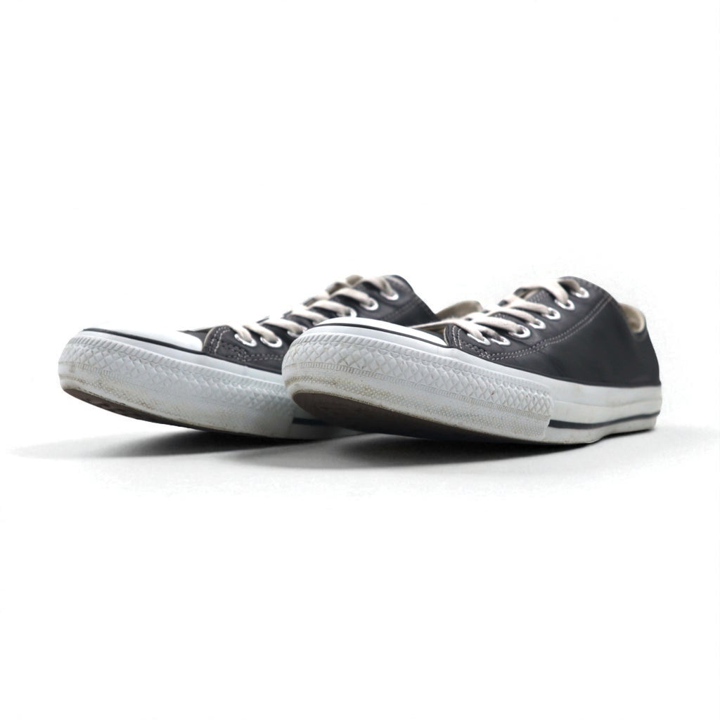 CONVERSE レザーオールスター ALL STAR OX スニーカー 27cm ブラック 1B906