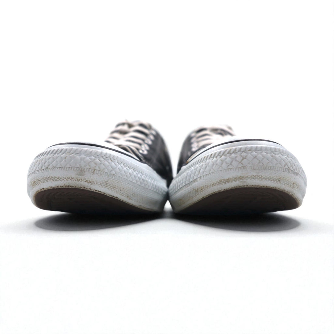 CONVERSE レザーオールスター ALL STAR OX スニーカー 27cm ブラック 1B906