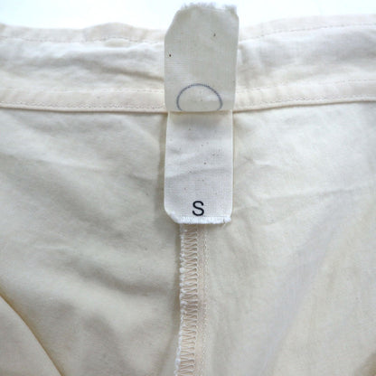 O project ワイド サルエル パンツ REGULAR FIT TROUSERS トラウザーズ S コットン ベージュ 日本製