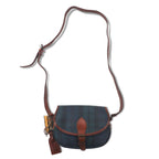 日本然リトテ-古着オンライン-POLO RALPH LAUREN ショルダーバッグ ポシェット グリーン チェック PVC レザー切り替え-POLO RALPH LAUREN Shoulder Bag Pochette Green CHECKED PVC Leather Switch