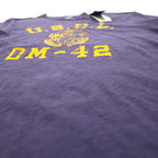 POLO RALPH LAUREN ヴィンテージ加工 U.S.R.L. ロゴプリントTシャツ XL ネイビー コットン DM-42 未使用品