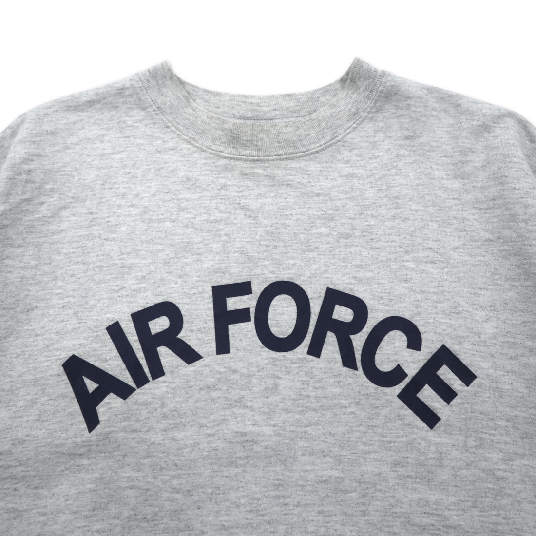 US AIR FORCE 90s Made in USA US Military Printed Sweatshirt M Gray Cotton Military 8415-01-407-2745 MEKE, inc