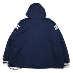 Champion 90年代 ハーフジップ アノラックパーカー XXL ネイビー ナイロン
