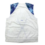 adidas 90s Silver Tag Zip-Up Tech Vest XL White Polyester Chinese Classical Text