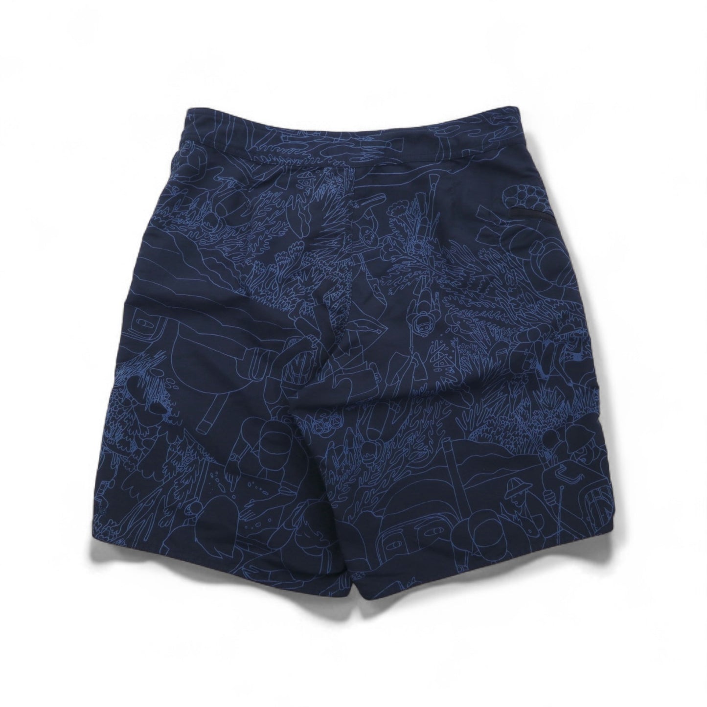 patagonia ウェーブフェアラー 2 ボードショーツ Wavefarer II Board Shorts ショートパンツ M ナイロン 総柄 86711