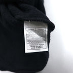 NIKE 00s ​​TEAM TAG WAGNER BASEBALL PRINTED HOODIE XL BLACK COTTON CENTER SWOOSH LOGO EMBROIDERED