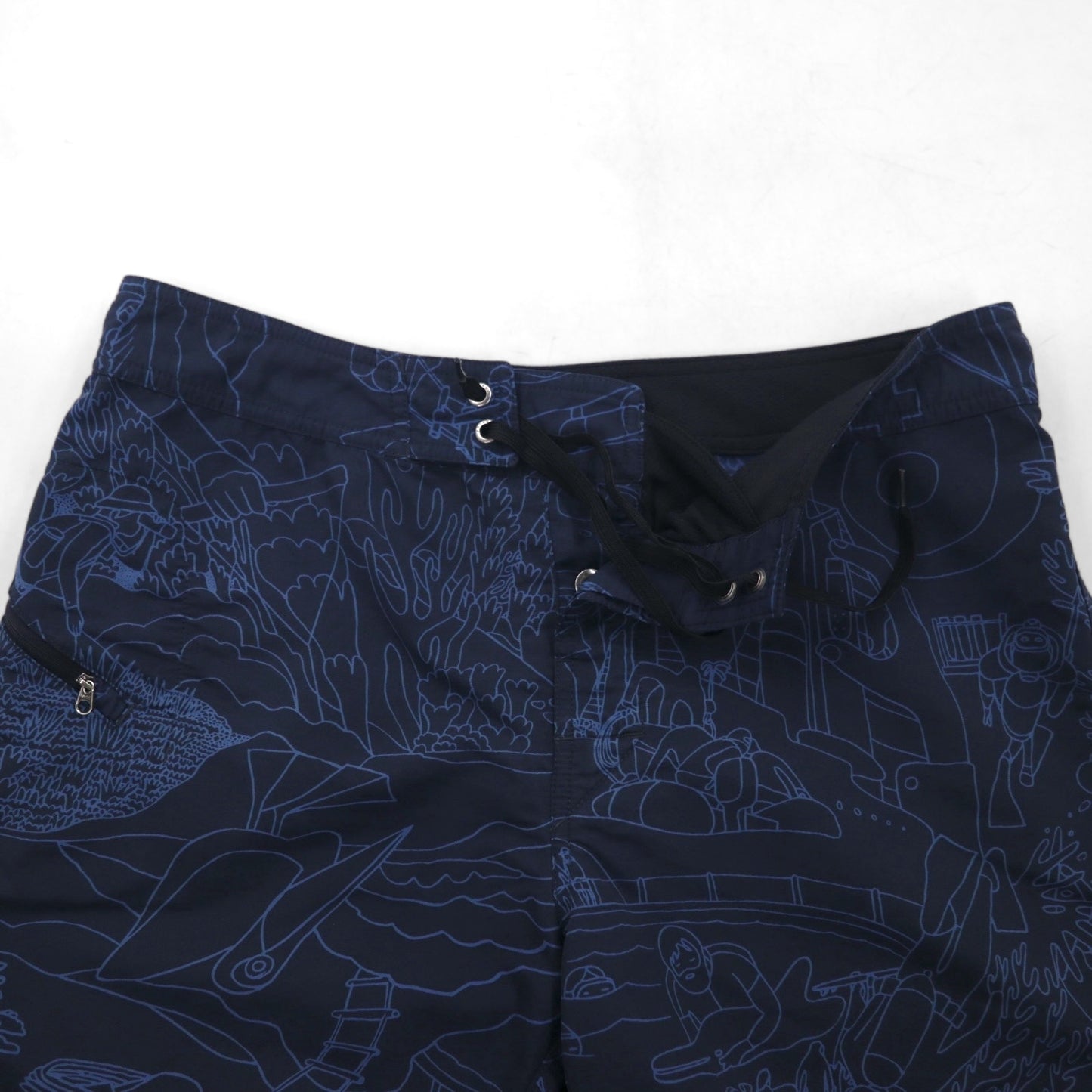 patagonia ウェーブフェアラー 2 ボードショーツ Wavefarer II Board Shorts ショートパンツ M ナイロン 総柄 86711