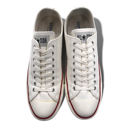 CONVERSE レザーオールスター LEATHER ALL STAR US OX スニーカー 27.5cm ホワイト レザー U.S ORIGINATOR 1CL798