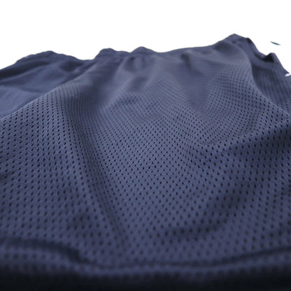 Champion メッシュ ゲームパンツ ショートパンツ 2XL ネイビー サイドライン ワンポイントロゴ エルサルバドル製