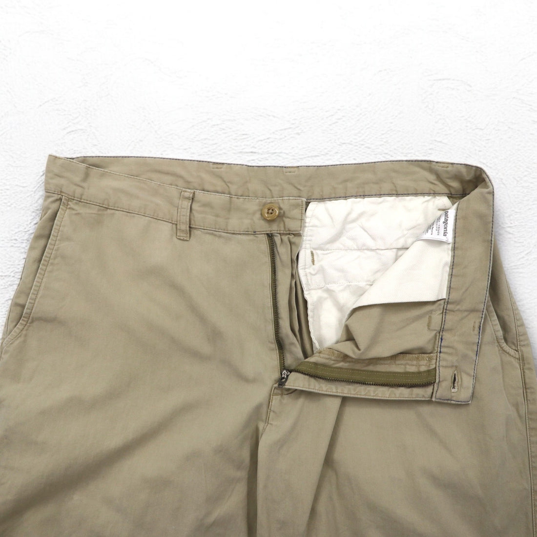 patagonia オールウェア ショートパンツ ハーフパンツ L ベージュ オーガニック コットン 57675 スリランカ製