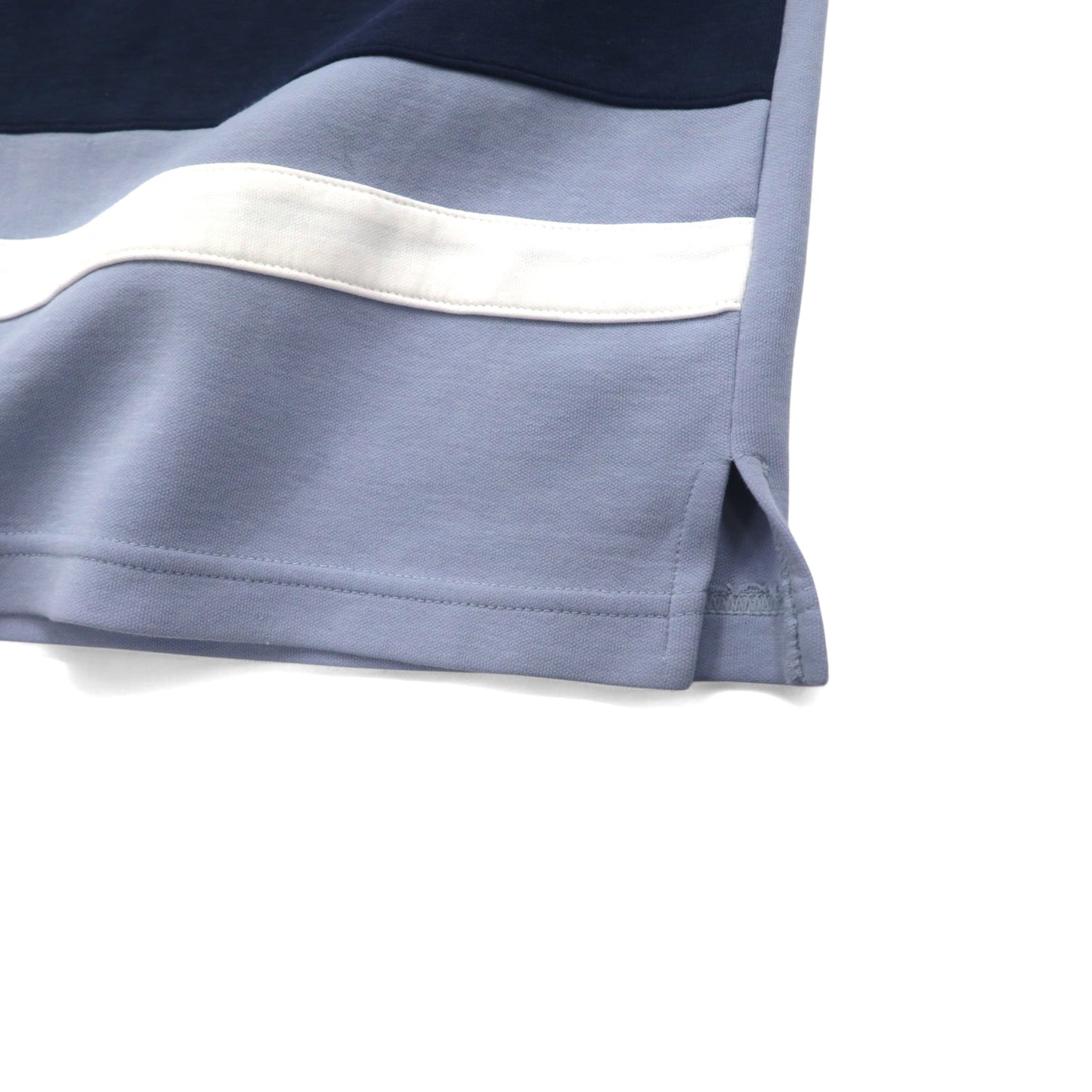 90年代 NICOLA VALENTINO ロゴ刺繍 スウェット M ブルー コットン