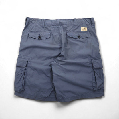 POLO RALPH LAUREN ユーティリティ キャンバス UTILITY CANVAS バギー ショート カーゴパンツ ハーフパンツ L グレー 膝下丈