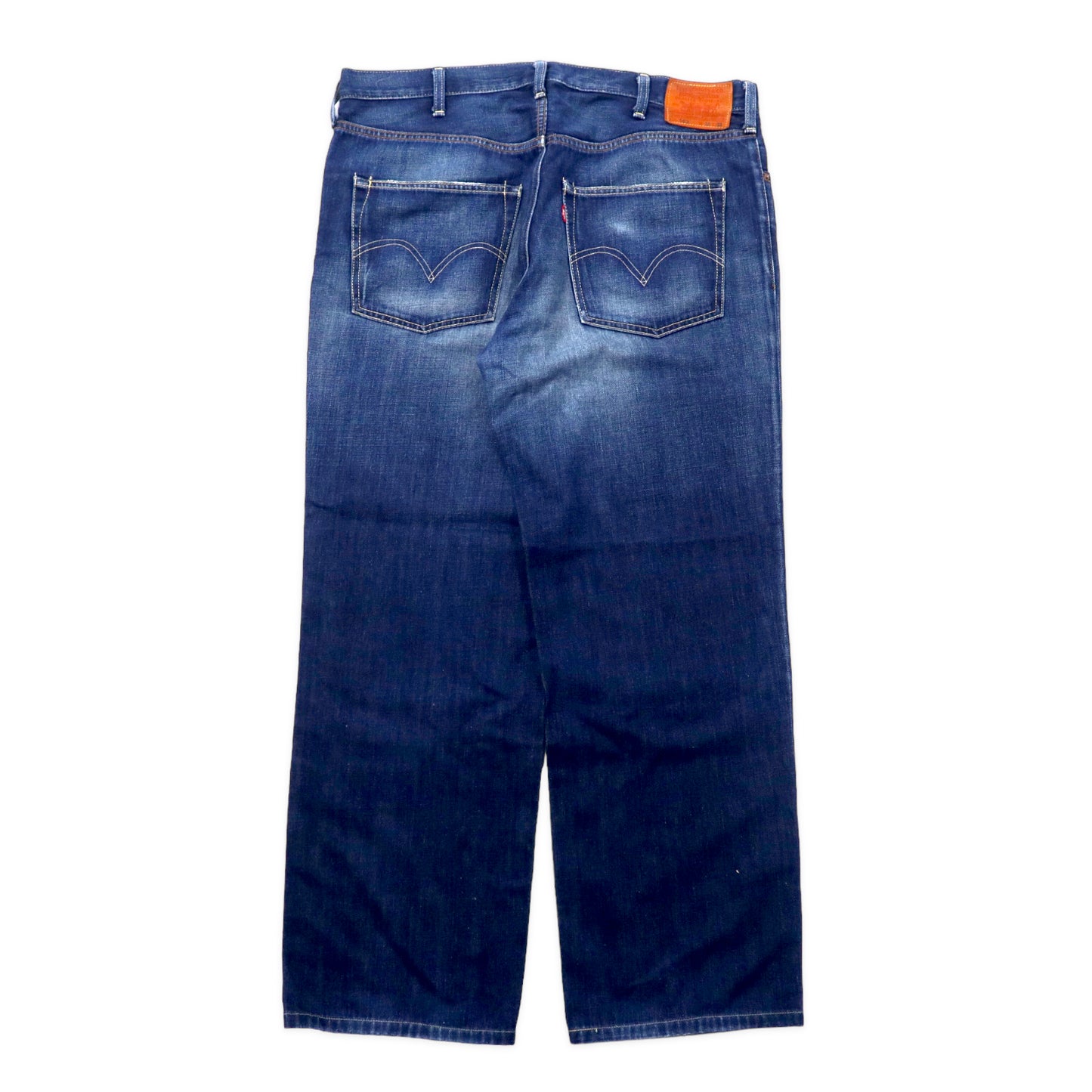 Levi's 502 デニムパンツ 38 ブルー 革パッチ 10502-0006