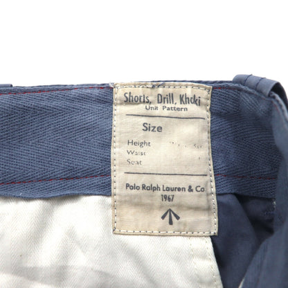 POLO RALPH LAUREN ユーティリティ キャンバス UTILITY CANVAS バギー ショート カーゴパンツ ハーフパンツ L グレー 膝下丈